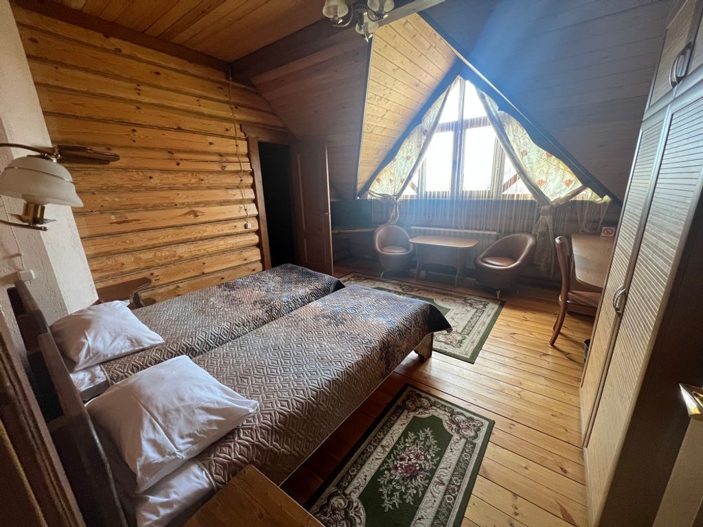 Двухместный номер с 2 отдельными кроватями в гостевом доме с сауной