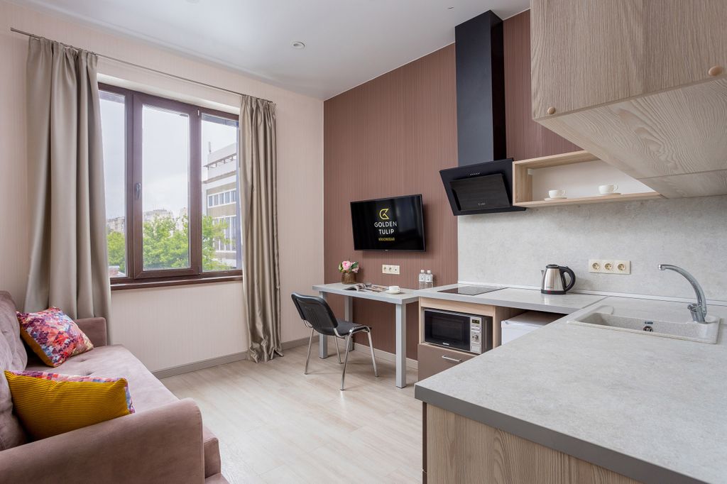 Апартаменты студия с диваном