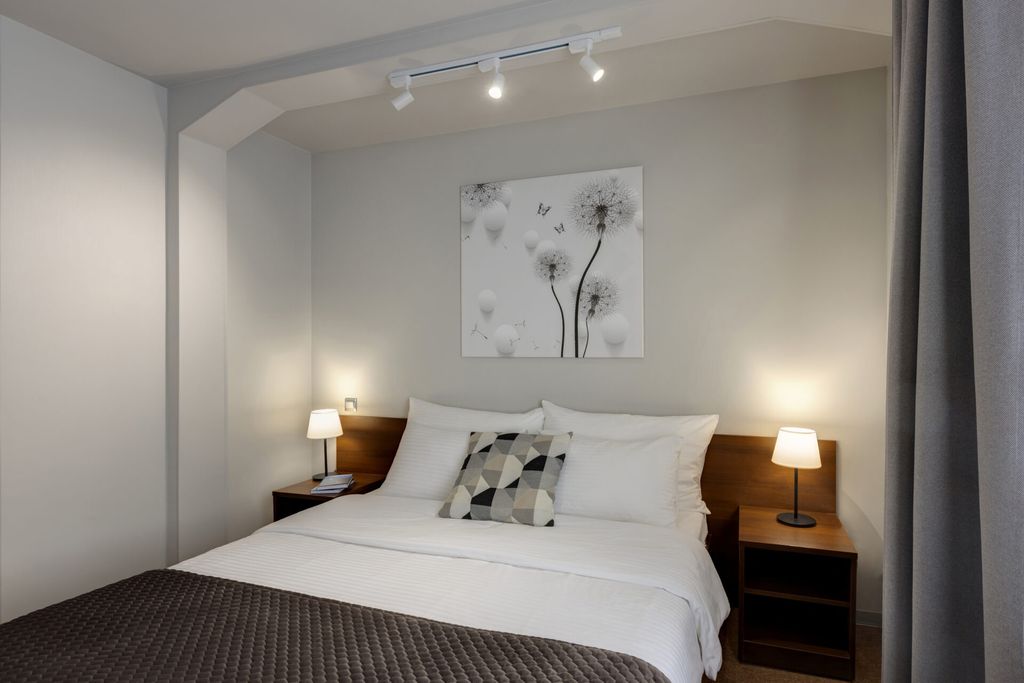 Двухместный номер с 1 кроватью однокомнатный