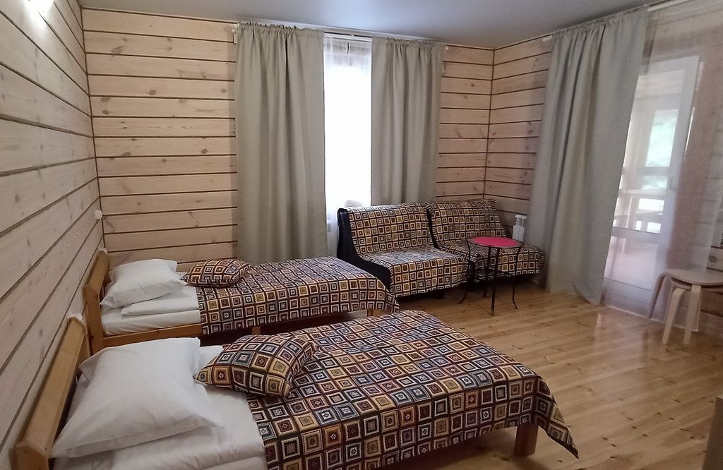 Семейный номер стандарт однокомнатный с террасой 2+2 твин