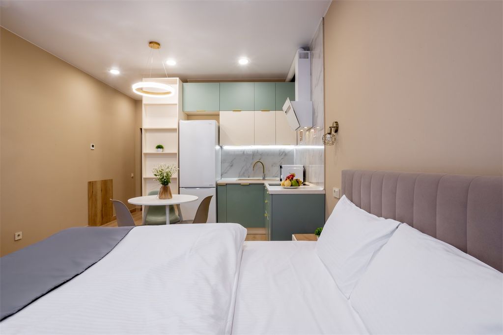 Апартаменты студия 1 этаж