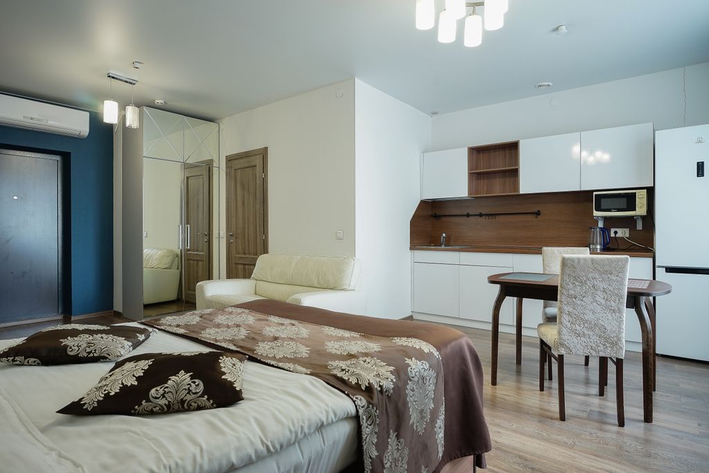 Двухместный номер с 1 кроватью апартаменты студия