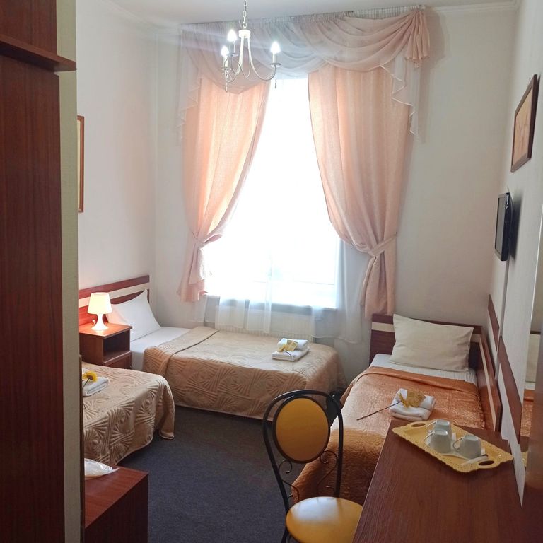 Трёхместный номер бюджетный