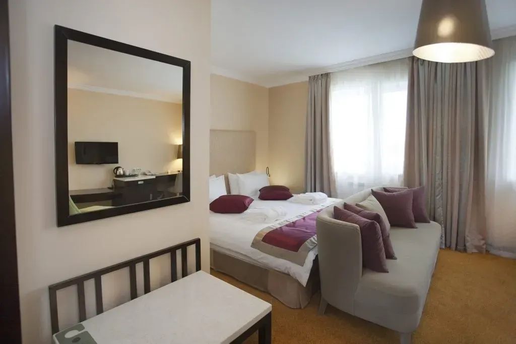 Двухместный номер с 1 кроватью Полулюкс с видом на город