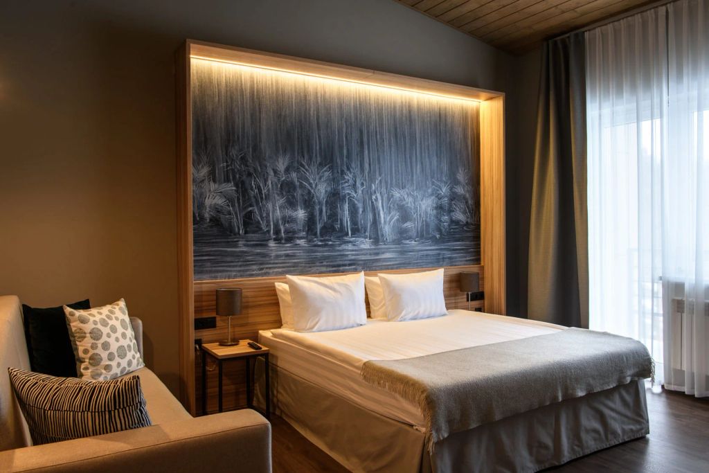 Двухместный номер с 1 кроватью делюкс