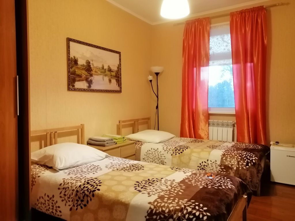 Двухместный номер с 2 отдельными кроватями эконом