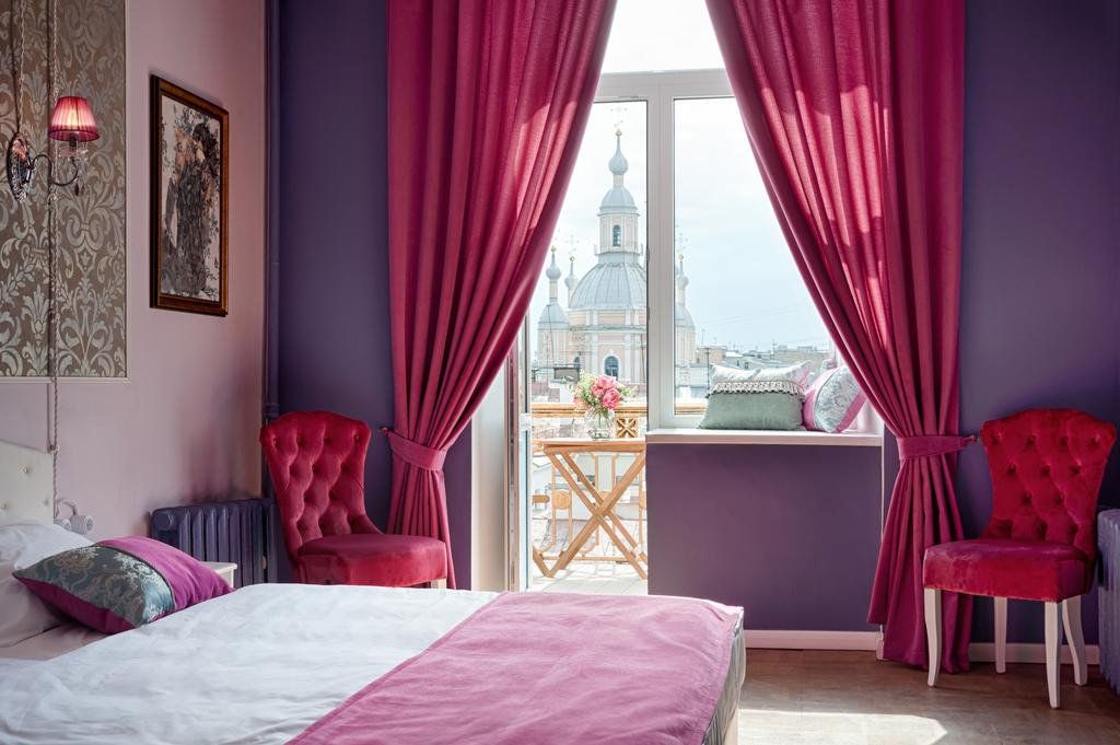 Семейный номер люкс с видом на город