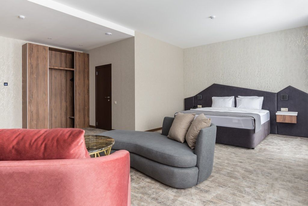 Двухместный номер с 1 кроватью Люкс