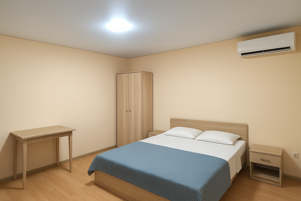 Двухместный номер с 1 кроватью с собственной ванной комнатой