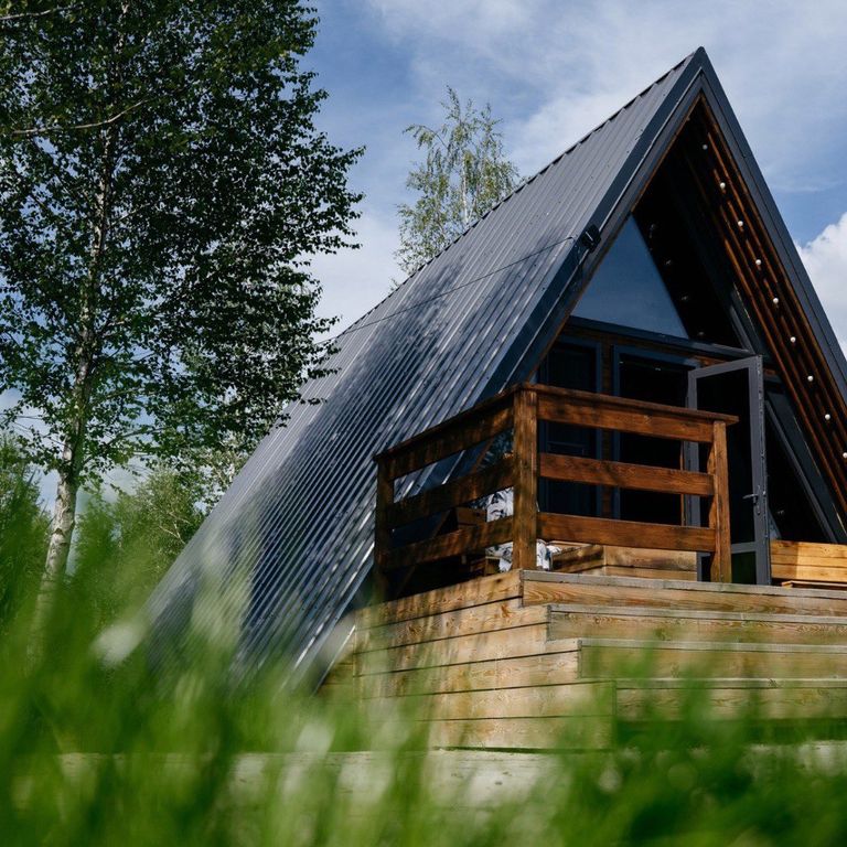 Дом А-фрейм 6-ти местный