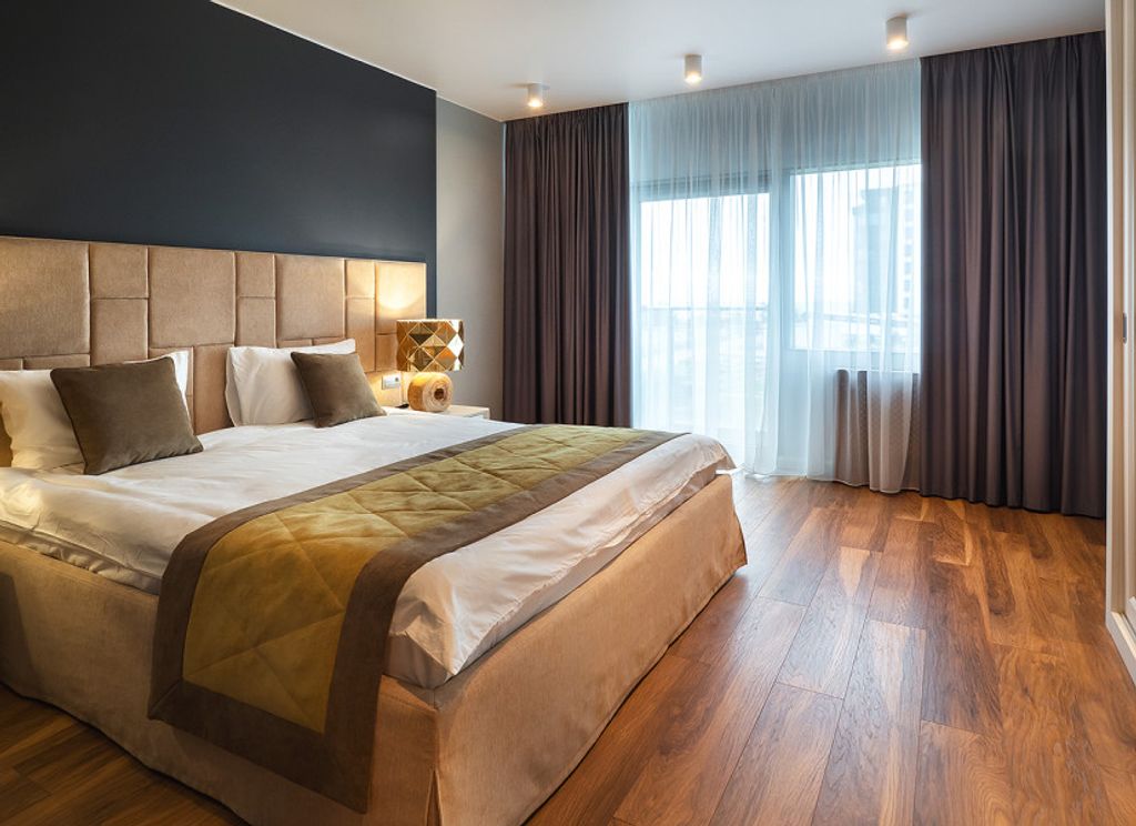 Двухместный номер с 1 кроватью люкс премьер с видом на Финский залив