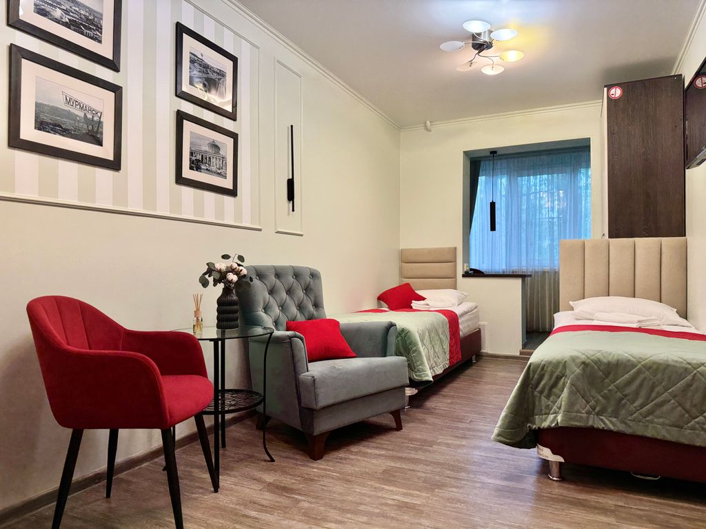 Трёхместный номер №1, сан.узел на блок номеров