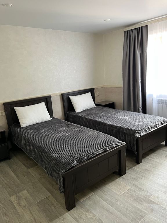 Двухместный номер с 2 отдельными кроватями стандарт с видом на горы