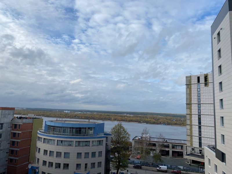 Вид с общего балкона