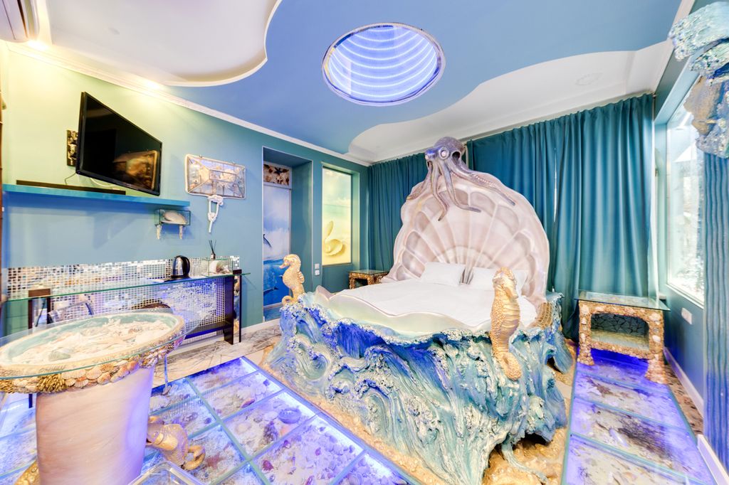 Двухместный номер с 1 кроватью эксклюзив Владыка морей