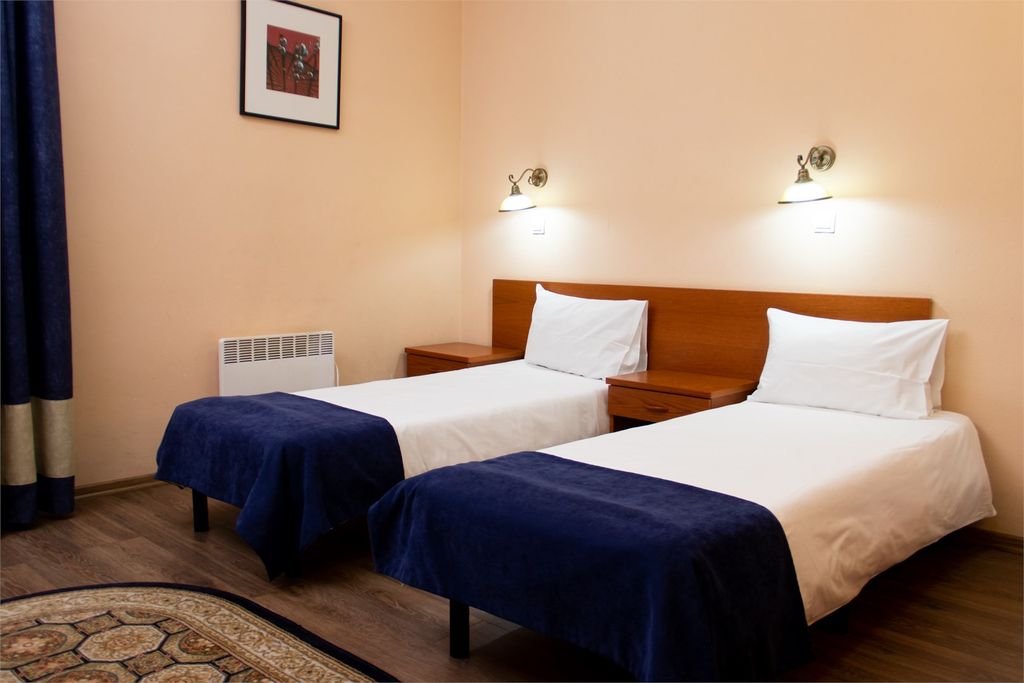 Двухместный номер с 1 кроватью или 2 отдельными кроватями Первая категория Эконом