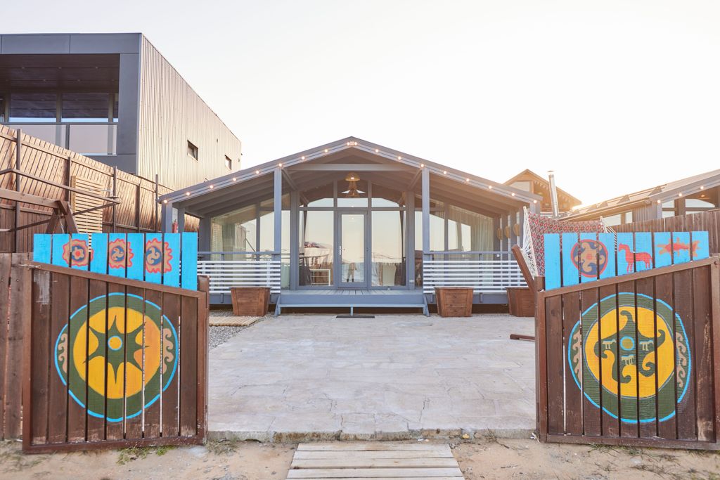 Дом вилла с видом на море и джакузи с подогревом