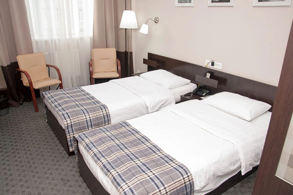 Двухместный номер с 2 отдельными кроватями стандарт