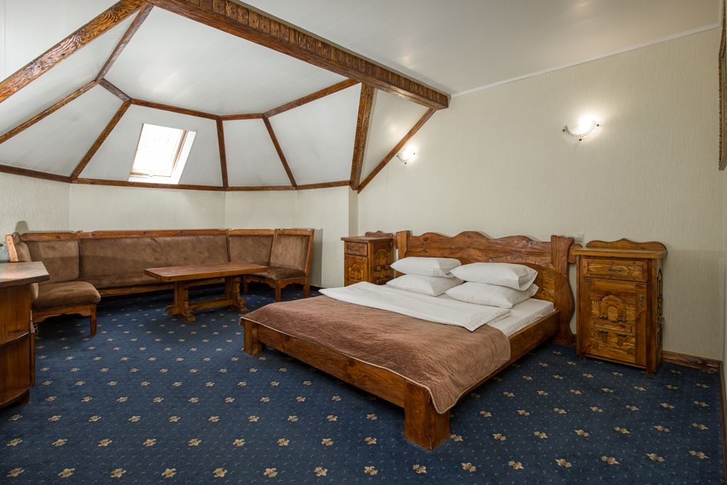 Двухместный номер с 1 кроватью Комфорт мансардный