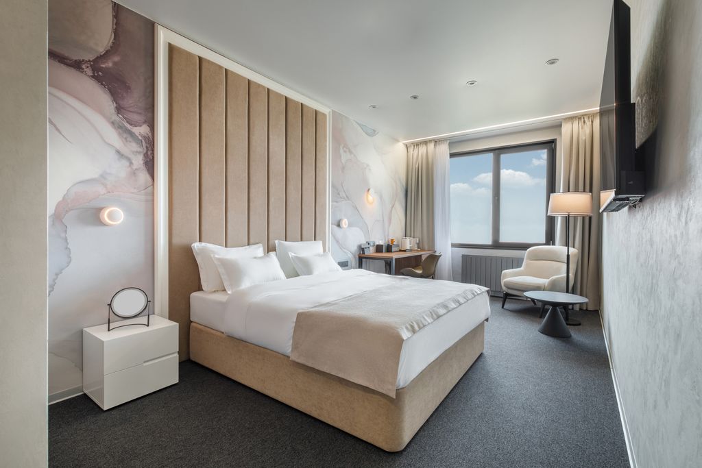 Двухместный номер с 1 кроватью улучшенный с видом на море