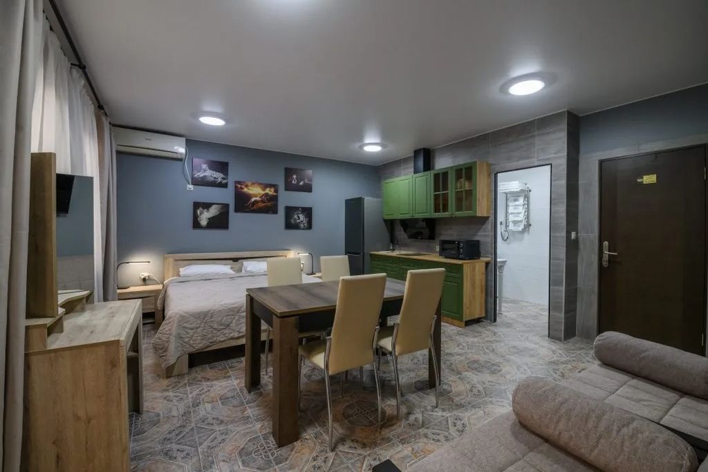 Двухместный номер с 1 кроватью студио