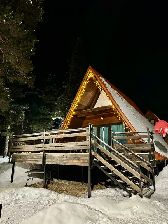 Дом 2-х уровневый а-фрейм А1