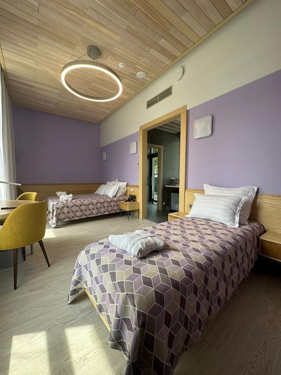 Четырёхместный номер Джуниор сюит 4 местный Твин и Дабл