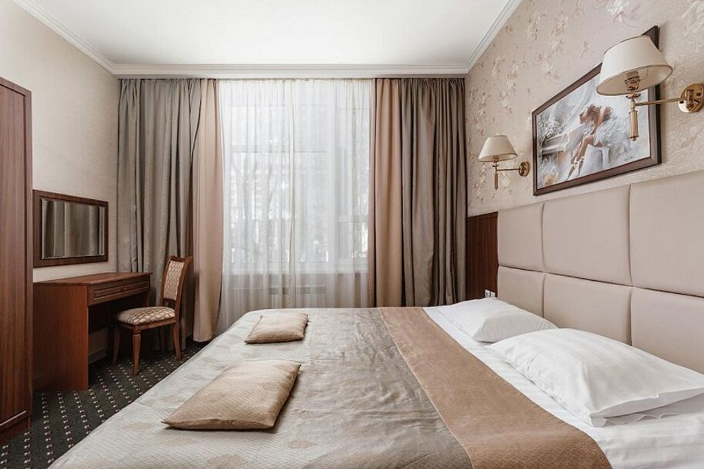 Двухместный номер с 1 кроватью люкс двухкомнатный