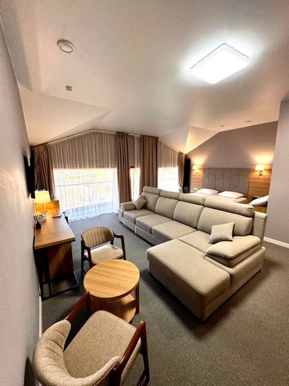 Двухместный номер с 1 кроватью люкс с видом на горы