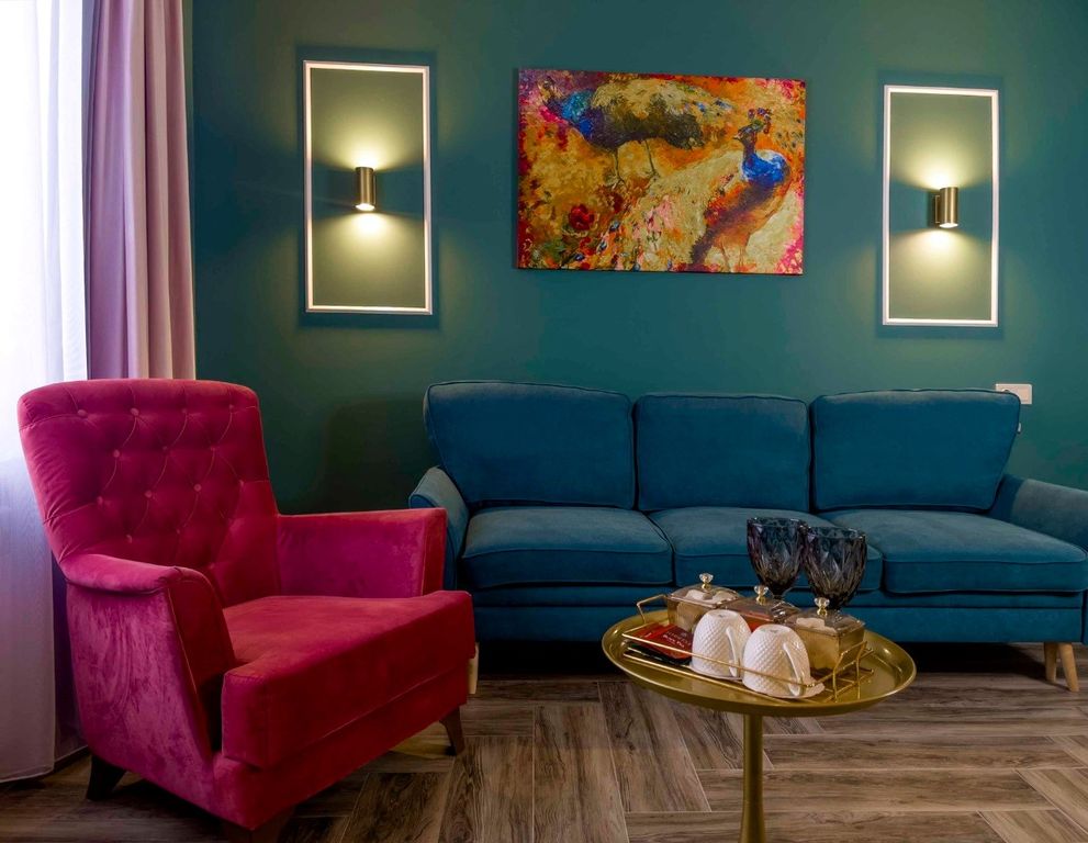 Четырёхместный номер №4 люкс grand resident suite (2 комн., 50 м²)