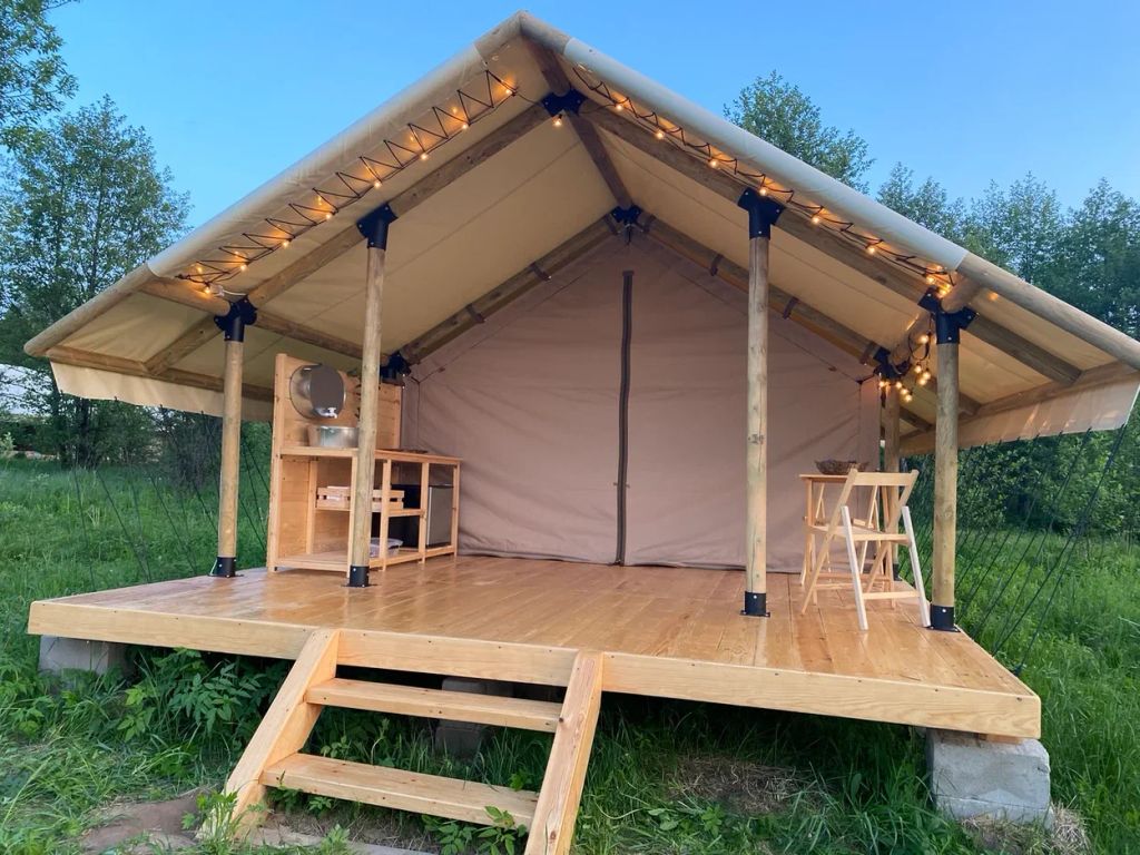 Сафари-тент глэмпинг