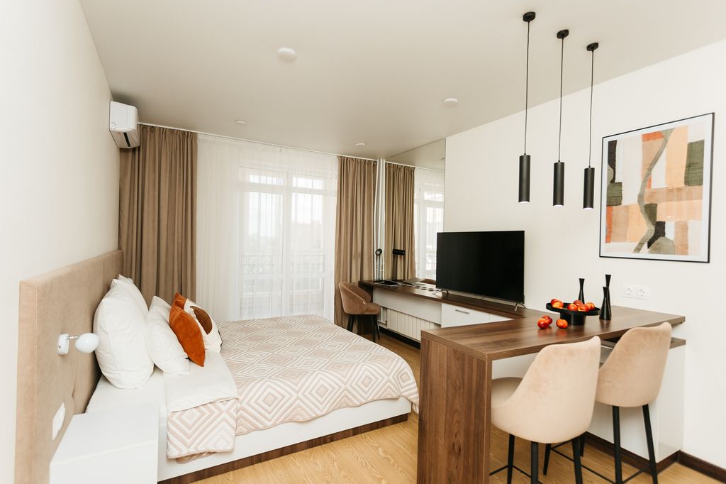 Апартаменты однокомнатные