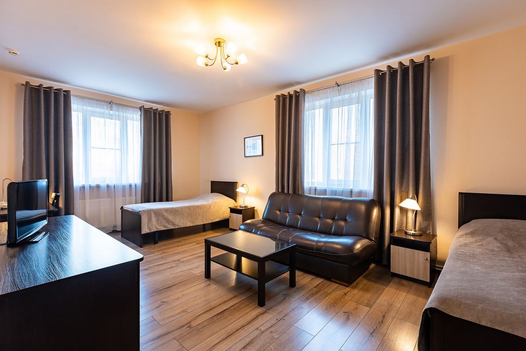 Апартаменты с двумя раздельными кроватями