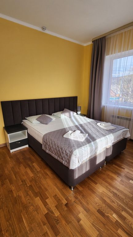 Двухместный номер с 2 отдельными кроватями улучшенный с видом на горы