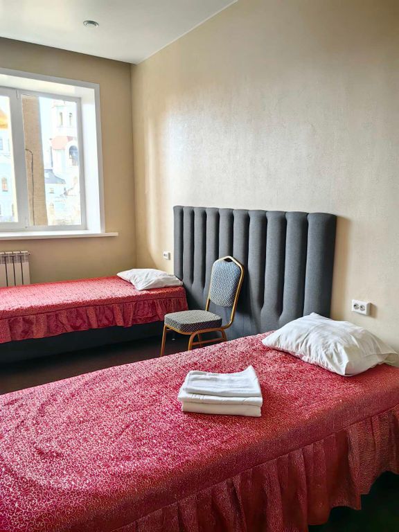 Двухместный номер с 2 отдельными кроватями 1 категории