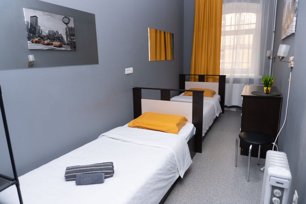 Двухместный номер с 2 отдельными кроватями эконом