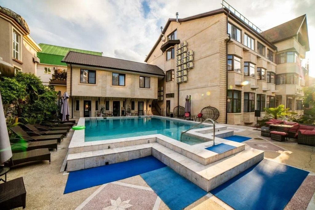 Двухместный номер с 1 кроватью с видом на бассейн