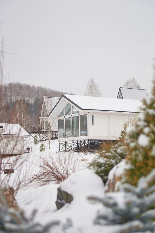 Двухместный номер с 1 кроватью в Шале с панорамным видом на горы