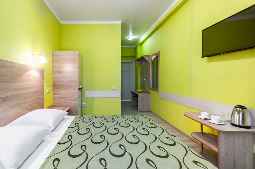 Двухместный номер с 1 кроватью улучшенный с видом на город