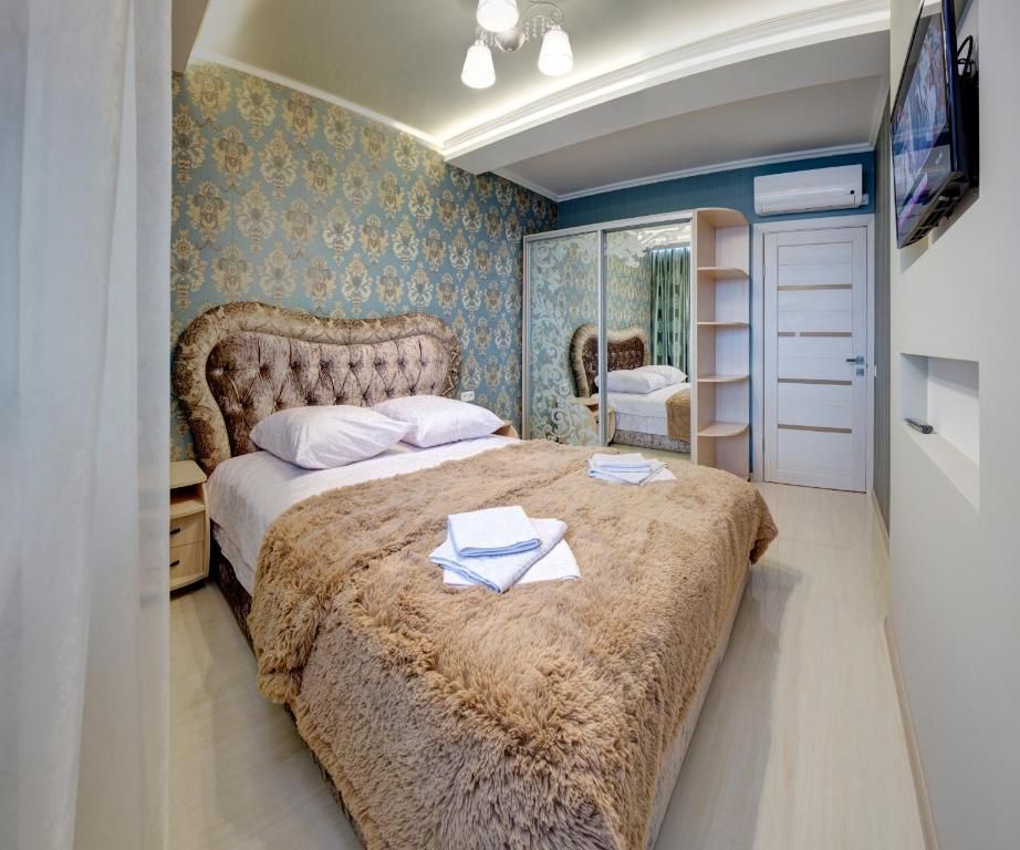 Четырёхместный номер №5 Бирюзово-бежевый