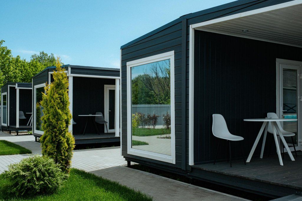 Дом коттедж двухместный