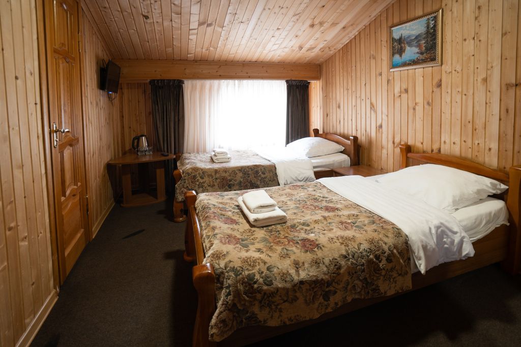 Двухместный номер с 2 отдельными кроватями мансарда