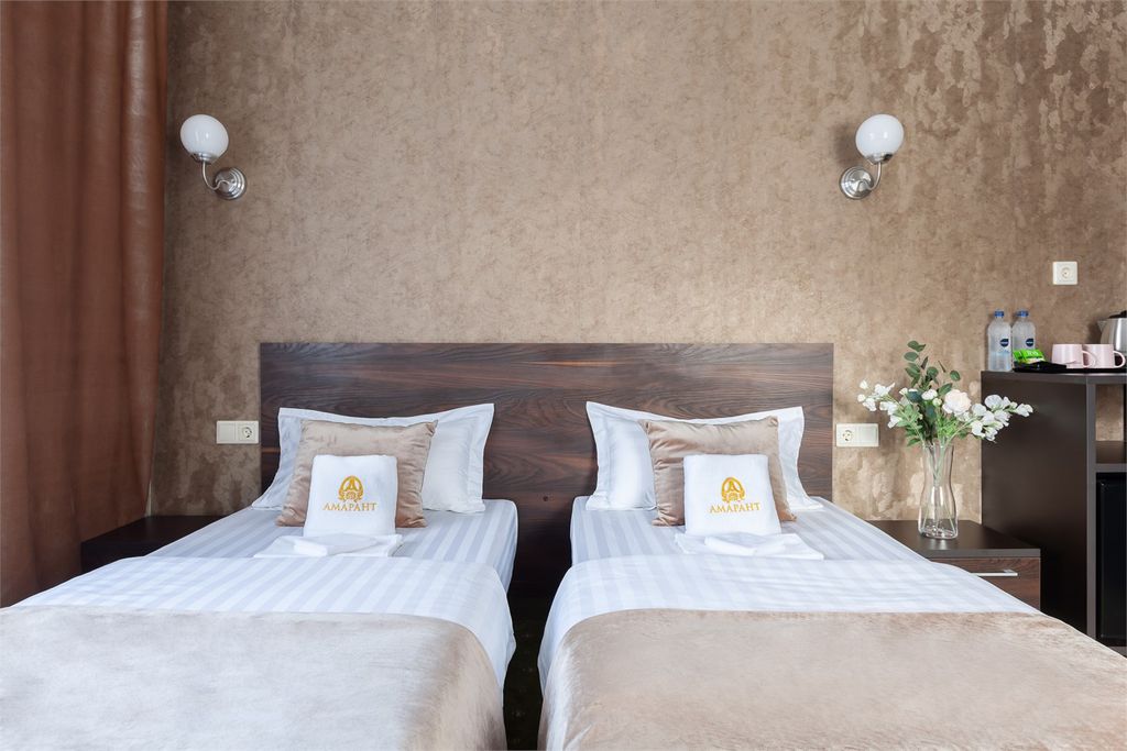 Двухместный номер с 1 кроватью или 2 раздельными комфорт TWN or DBL