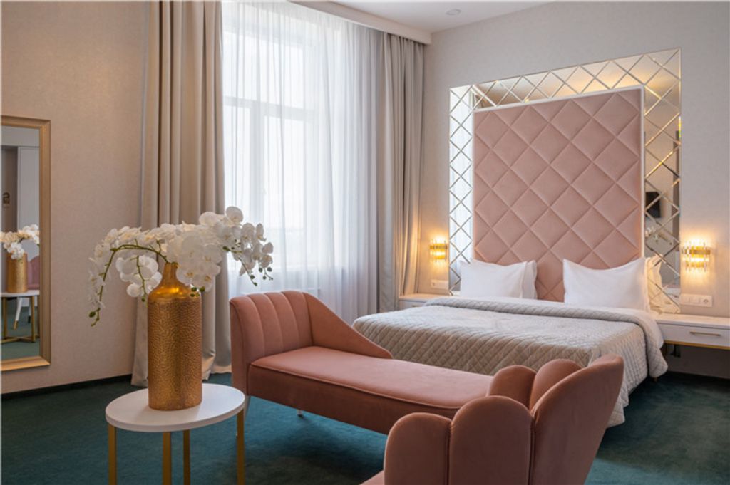 Двухместный номер с 1 кроватью Pink Suite (номер улучшенной категории)