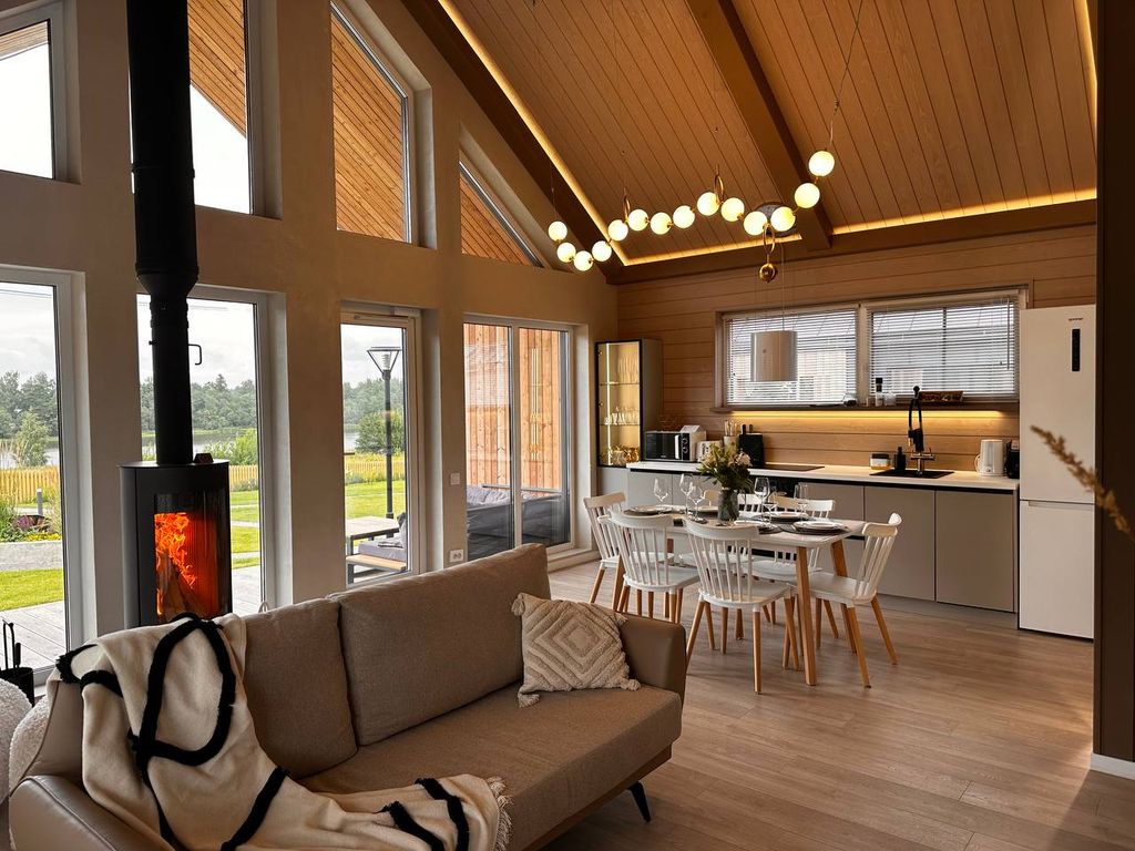 Дом Барнхаус Ваниль с сауной