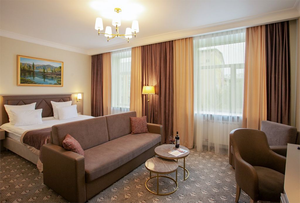 Двухместный номер с 1 кроватью делюкс