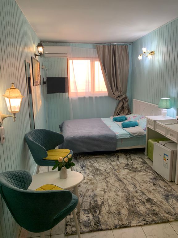 Двухместный с 1 кроватью делюкс с шикарным видом на море и на закат