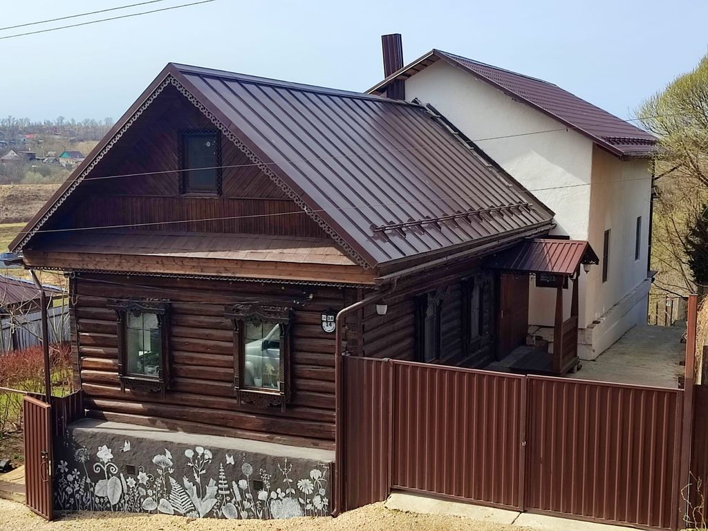 Дом старинная изба