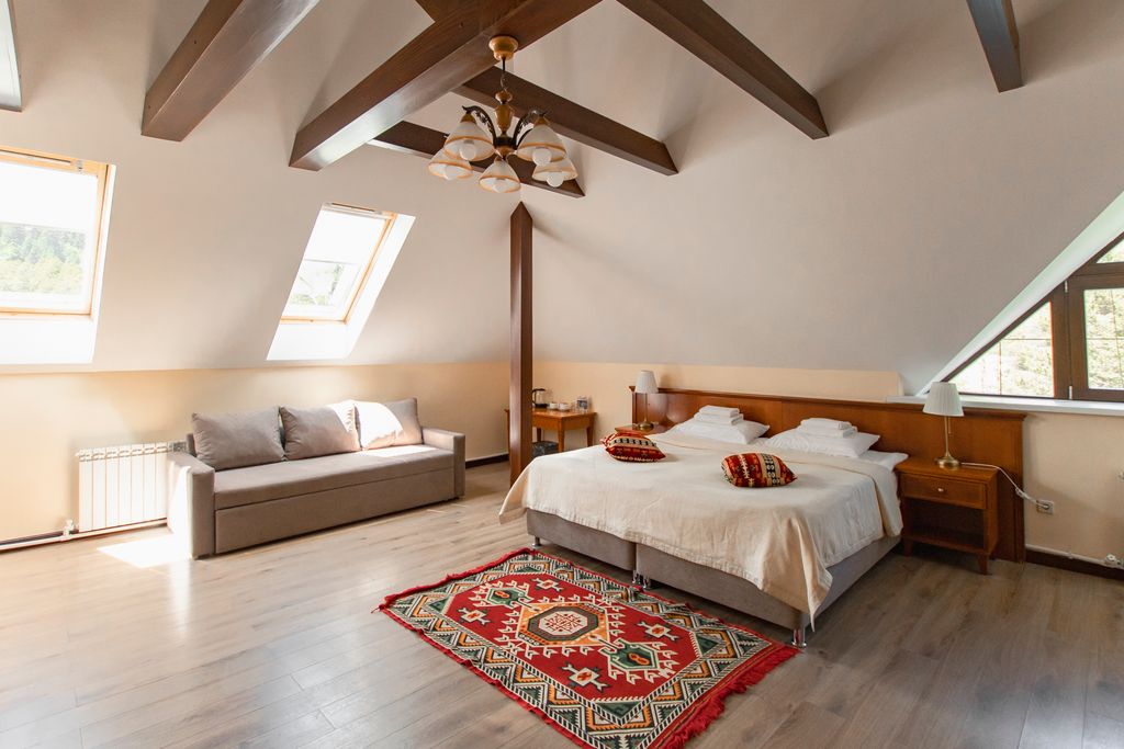 Двухместный номер с 1 кроватью люкс