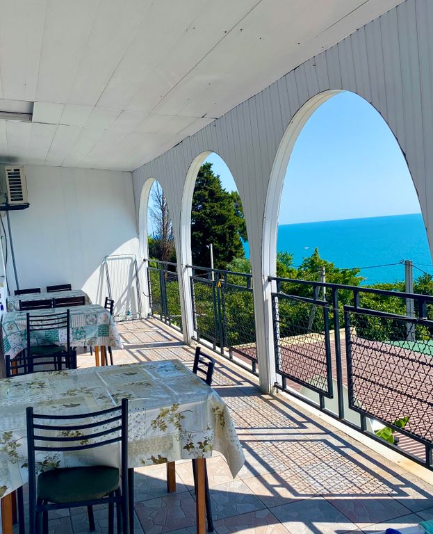 Четырёхместный номер стандарт с видом на море